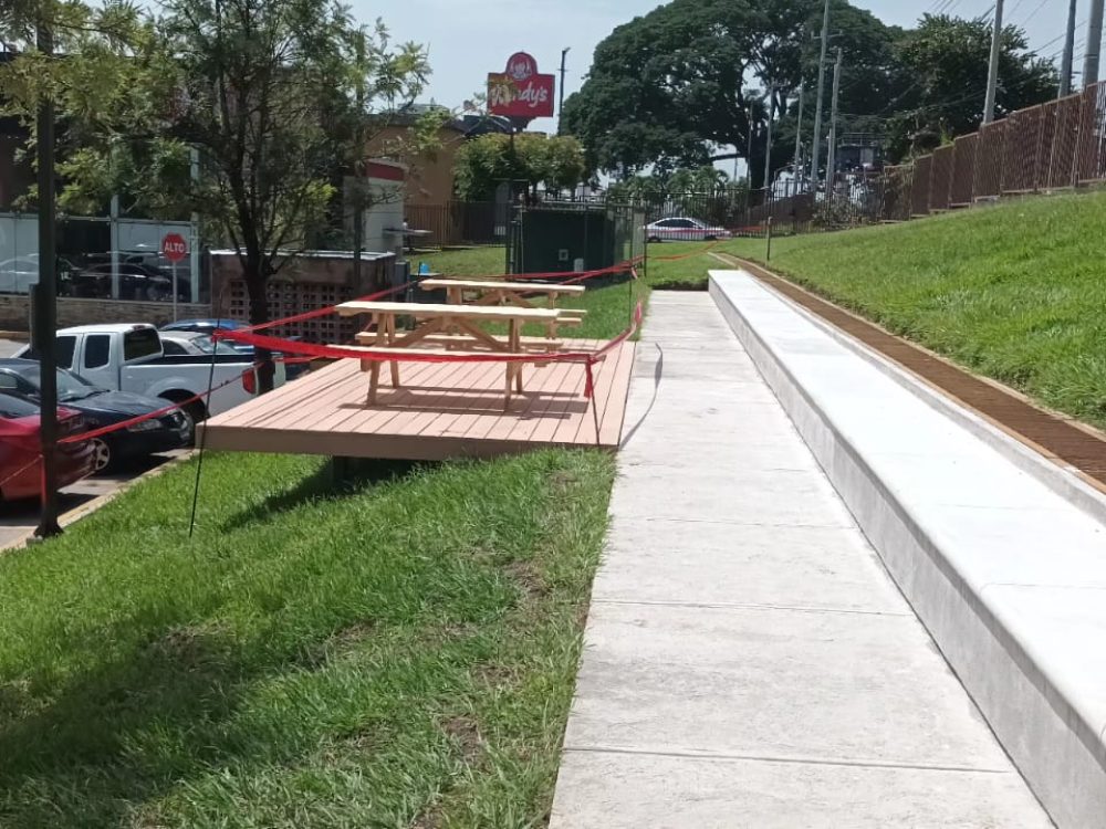 HABILITACION DE ZONAS RECREATIVA EN METROCENTRO LOURDES